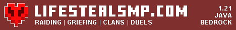 LifeSteal SMP Minecraft Server v1.21 | UK Community