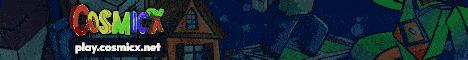 Servidor CosmicX Minecraft v1.21 | Comunidade de jogos do Reino Unido