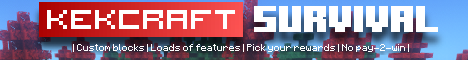 kekCraft Minecraft Server - Připojte se v1.19.4 Dobrodružství nyní!