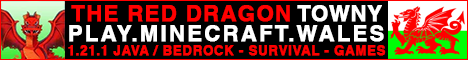 The Red Dragon Minecraft Server UK - v1.21.2 Adventure!
