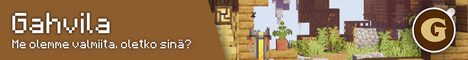 Join Gahvila Minecraft Server v1.21.2 - Finland Fun!