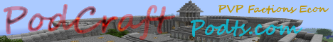 PodCraft Minecraft Server v1.8.8 - USA Gaming Community