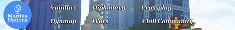 Marthia Nations Minecraft Server v1.21 | USA Community