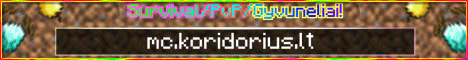 Mc Koridorius: Minecraft Server v1.20.2 - Lithuania