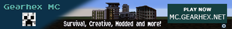 Gearhex MC - Minecraft Server UK | الإصدار 1.21.3