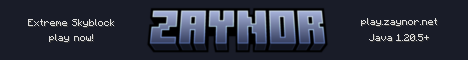 Zaynor Minecraft Server v1.20.5 - Czech Republic Community