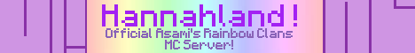 HannahLand Minecraft Server v1.18.2 - Singapore