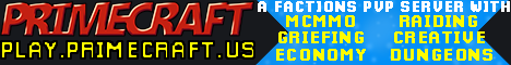PrimeCraft Minecraft Server v1.21.3 - United States