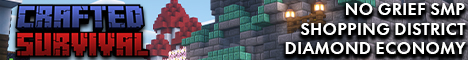 Join Crafted Survival SMP - Minecraft Server v1.21.4 UK