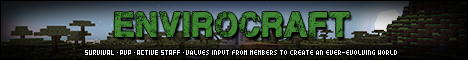 Envirocraft Minecraft Server v1.21.4 - USA Community