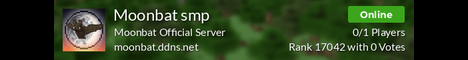 Moonbat SMP Minecraft Server v1.21 - Play in the USA!