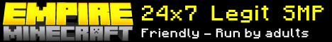 Empire Minecraft Server v1.21 - Play in the USA!