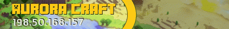 Aurora Craft: Minecraft Server v1.21.5 - USA