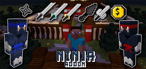 Ninja Weapons Addon (Ninja Mobs Included)