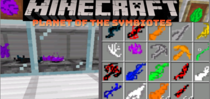 Download Planet of the Symbiotes V1 - Minecraft PE Addons
