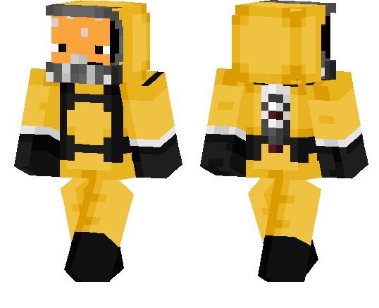Download Burger Hazmat - Minecraft PE Skins