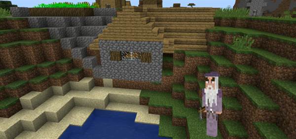 Download pigman: Village & Hobbit House - Minecraft PE Seeds