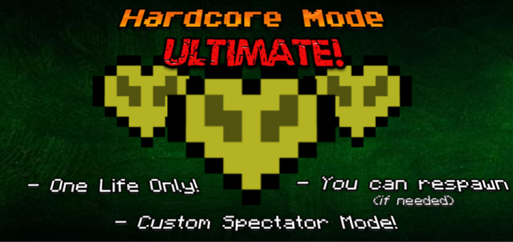 Download Hardcore Mode Ultimate! (Addon) - Minecraft PE Addons
