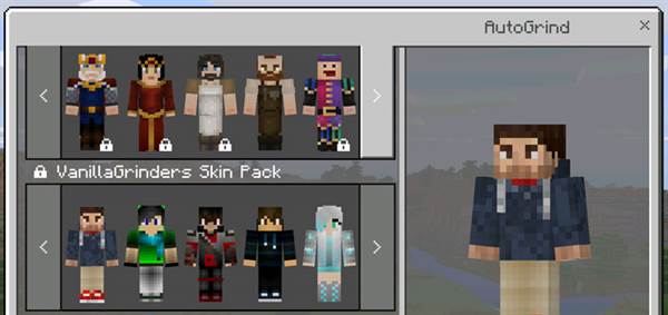 VanillaGrinders Skin Pack (1.2 Beta Only)