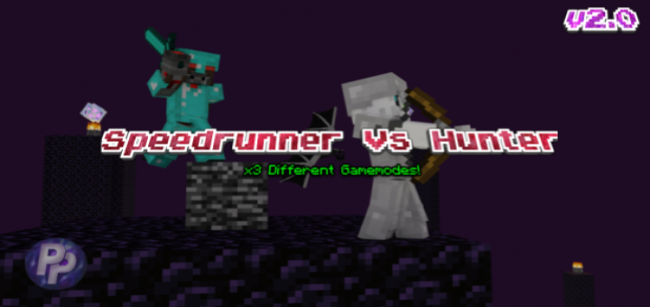 Speedrunner Versus Hunter Addon! v2.0 Update (Added “Teleporter” Hunter!)
