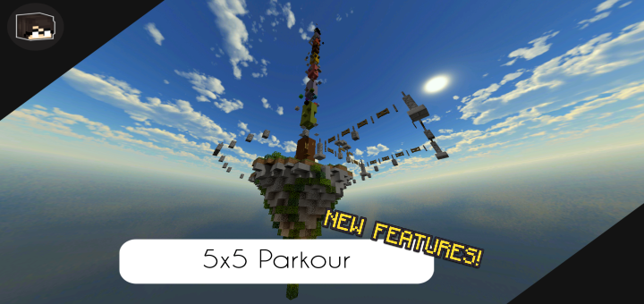 Download 5×5 Parkour (NEW FEATURES) - Minecraft PE Maps