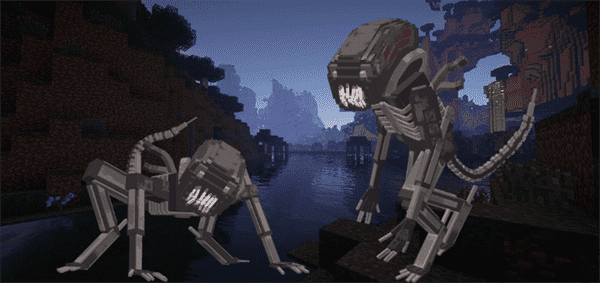 Download New Mob: Xenomorph Alien - Minecraft PE Addons
