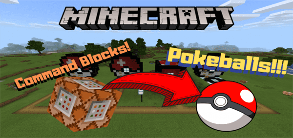 Pokeballs with Command Blocks