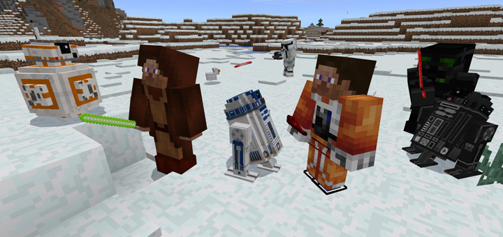 Download Star Wars Add-on - Minecraft PE Addons