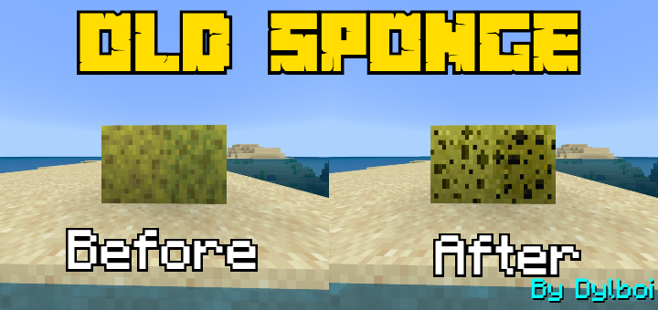 Download Old Sponge Pack - Minecraft PE Texture Packs