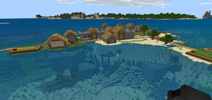 Village Island & Big Stronghold Under 3 Blacksmiths (Seed)