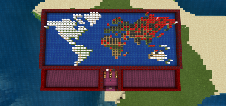 Working Plague Inc. inside of Minecraft Bedrock