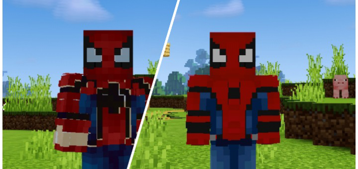 Pete’s Spiderman Skin Pack