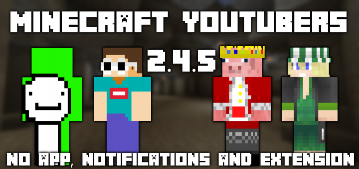 Minecraft YouTubers 2.4.5