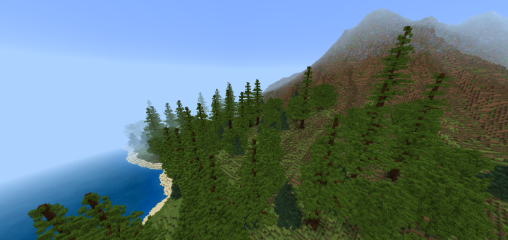 Download Mountain Divide - Minecraft PE Maps