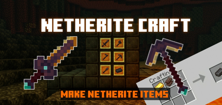 Craft Netherite – Vanilla Tweakz
