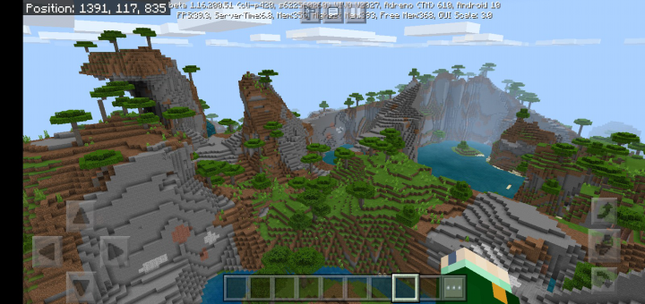 Amazing Terrain & Ancient Debris (Seed)