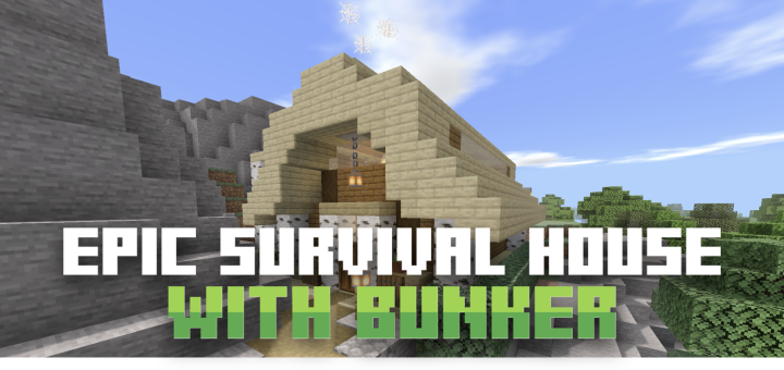 Epic Survival House with Bunker
