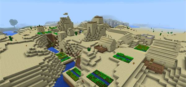 362970158: Messy Double Village With Blacksmiths