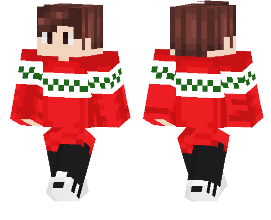 Download Krackers in Christmas Jumper - Minecraft PE Skins