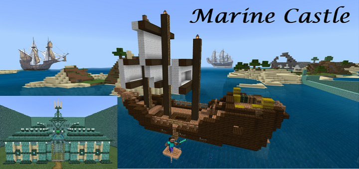 Download Marine Castle - Minecraft PE Maps