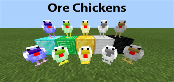 Ore Chickens Addon
