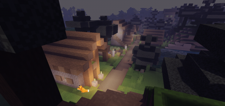 Spawn in Taiga Village