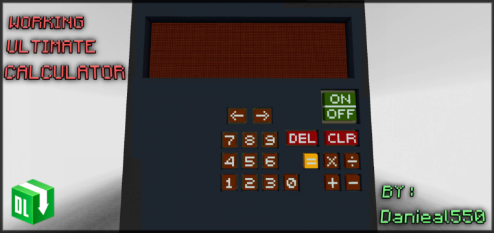 Download Working Ultimate Calculator! - Minecraft PE Maps