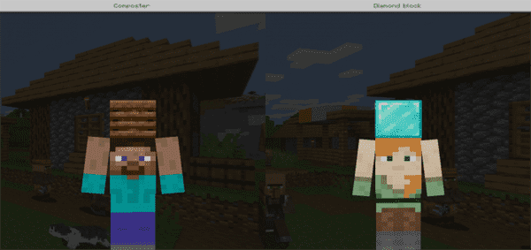 Steve and Alex are carrying a… (Skin Pack)