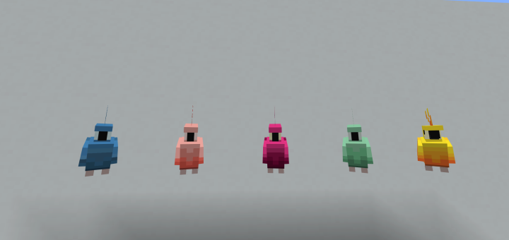 ItzWaffles21 Parrot Rextexures