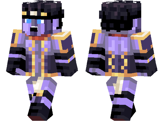 Download Star Platinum from Part Three - Minecraft PE Skins