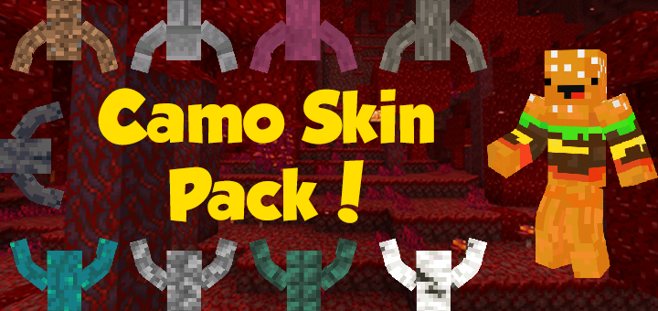 Camouflage Skin Pack 1.16 Nether Update!