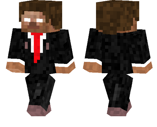 Herobrine in a Suit