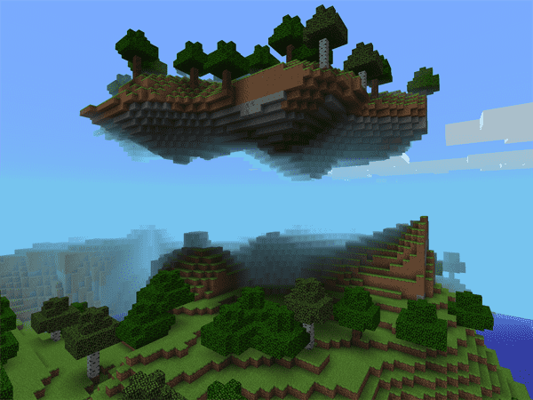 its a pig: Enormous Floating Island