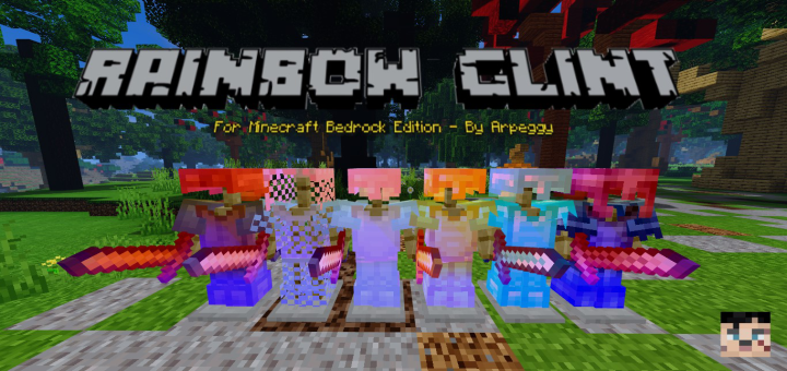 RAINBOW Enchanted Items Glint!
